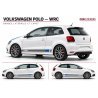Kit WRC Version 2 Latéraux et Toit VW Polo | Fun Stickers