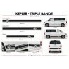 Van VW Volkswagen T4 T5 T6 Kit Low Band stickers