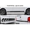 Fiat 500 Abarth Strips Down sticker sticker decoration crates