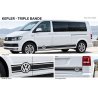 Van VW Volkswagen T4 T5 T6 Kit Low Band stickers