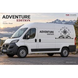 Kit stickers Ducato Boxer Adventure Edition