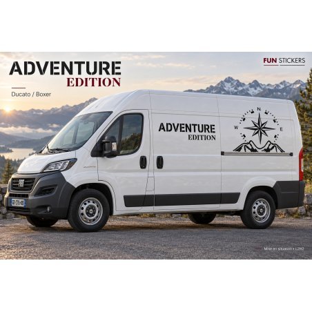 Ducato Boxer Adventure Edition decal kit