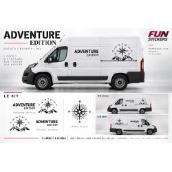 Kit stickers Ducato Boxer Adventure Edition