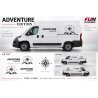 Kit stickers Ducato Boxer Adventure Edition