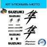 Suzuki Hayabusa logo and lettering decal kit
