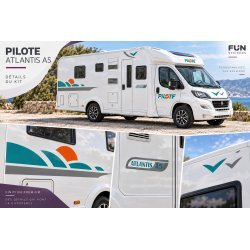 Pilote Atlantis A5 motorhome decal kit