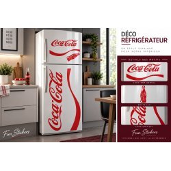 Stickers Coca-Cola – décor pour réfrigérateur