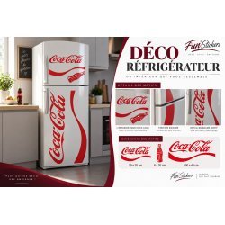 Stickers Coca-Cola – décor pour réfrigérateur