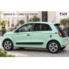 Renault Twingo 3 electric thin side stripe decals