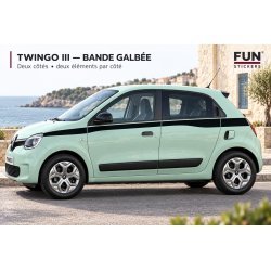 Stickers Renault Twingo 3 – bandes galbées n° 5