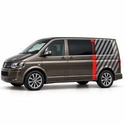 Kit stickers VW California – rayures arrière et filet