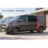 Kit stickers VW California – rayures arrière et filet