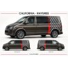 Kit stickers VW California – rayures arrière et filet
