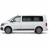 VW Transporter clean side stripe decals
