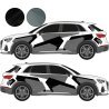 Geometric camouflage decal kit – SUV