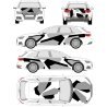 Geometric camouflage decal kit – estate