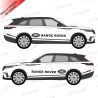 Range Rover side logo and lettering decals