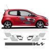 Kit stickers Renault Twingo RS – portes et bas de caisse