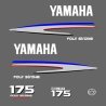 Yamaha Four Stroke 175 outboard decal kit