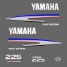 Yamaha Four Stroke 225 outboard decal kit
