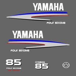 Yamaha Four Stroke 85 outboard decal kit