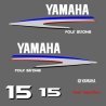 Yamaha Four Stroke 15 outboard decal kit