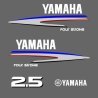 Yamaha Four Stroke 2.5 outboard decal kit