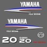 Yamaha Four Stroke 20 outboard decal kit