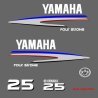 Yamaha Four Stroke 25 outboard decal kit