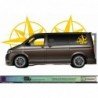 Sticker rose des vents 72cm van VW Transporter camping-car Fun Stickers