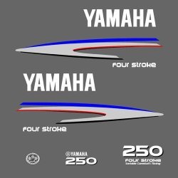 Kit stickers Yamaha Four Stroke 250 VCT – hors-bord