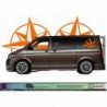 Sticker rose des vents 72cm van VW Transporter camping-car Fun Stickers
