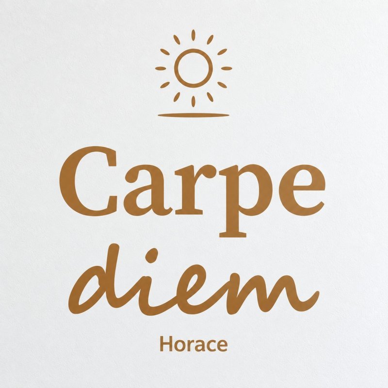 Wall decal Carpe diem | Fun-Stickers