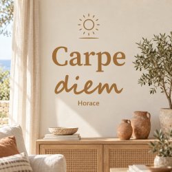 Sticker mural Carpe diem | Fun-Stickers