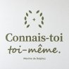 Sticker mural Connais-toi toi-même | Fun-Stickers
