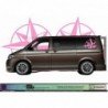 Sticker rose des vents 72cm van VW Transporter camping-car Fun Stickers