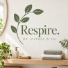 Sticker mural Respire, un instant à toi | Fun-Stickers