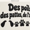 Wall decal Des poils, des pattes, de l'amour | Fun-Stickers