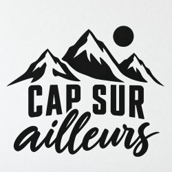 Sticker mural Cap sur ailleurs | Fun-Stickers