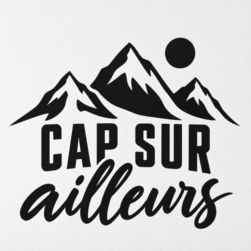 Sticker mural Cap sur ailleurs | Fun-Stickers
