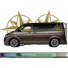 Autocollants Rose des Vents Grand Format 72 cm - Décoration Van & Camping-Car