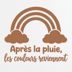 Sticker mural Après la pluie, les couleurs reviennent | Fun-Stickers