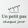 Wall decal Un petit pas chaque jour | Fun-Stickers