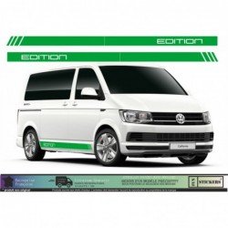 Stickers bas de caisse Edition VW Transporter T5 T6 L2 Fun Stickers