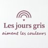 Wall decal Les jours gris aiment les couleurs | Fun-Stickers