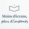 Wall decal Moins d'écrans, plus d'instants | Fun-Stickers