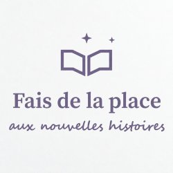 Wall decal Fais de la place aux nouvelles histoires | Fun-Stickers