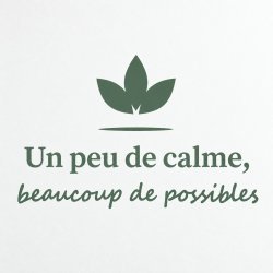 Sticker mural Un peu de calme, beaucoup de possibles | Fun-Stickers