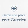 Sticker mural Garde une place pour l'imprévu | Fun-Stickers