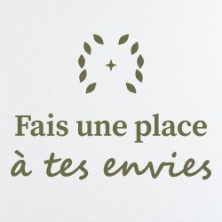 Wall decal Fais une place à tes envies | Fun-Stickers